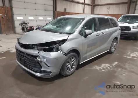 2025 Toyota Sienna Le из США, поврежденный, VIN 5TDKSKFC6SS209131